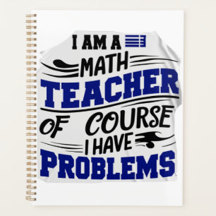 Maths teacher Jest  Planner