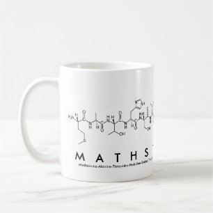 MathsTeacher peptide phrase mug