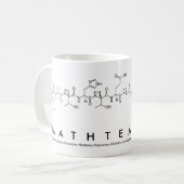 MathTeacher peptide phrase mug (Front Left)
