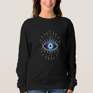 Mati Eye For Greek Fans Sweatshirt