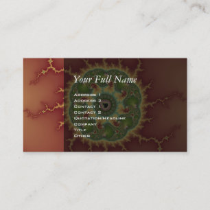 Matilda21a - Fractal Art Business Card