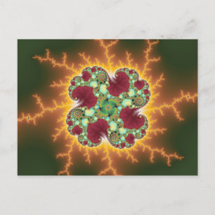 Matilda 17 - Fractal Art Postcard