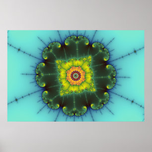Matilda 1 - Fractal Art Poster