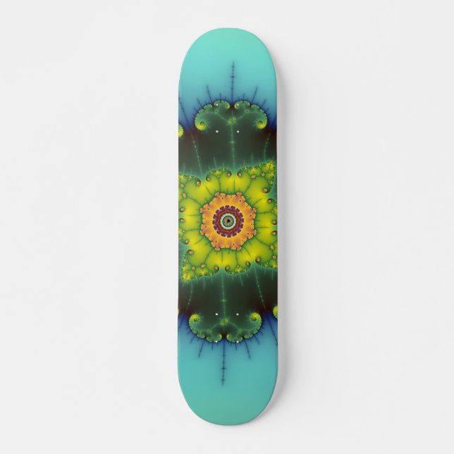 Matilda 1 - Fractal Art Skateboard (Front)