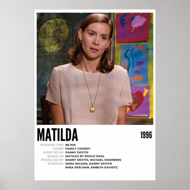 Matilda Movie VI Poster (Front)