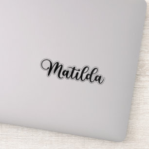 Matilda Name - Handwritten Calligraphy