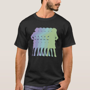 Matilda Strong gradient musical theatre stance T-Shirt