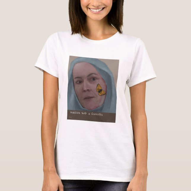 Matilda wiþ a buterflie T-Shirt (Front)