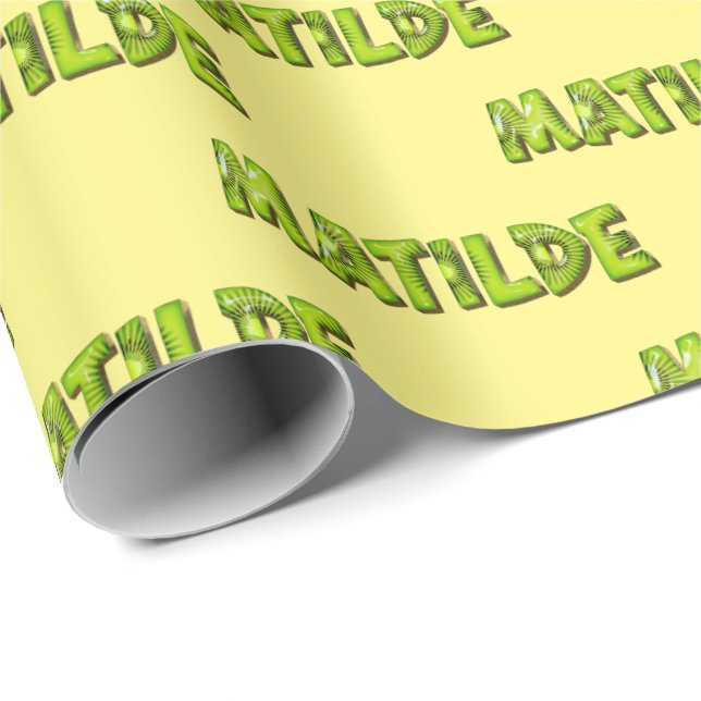 Matilde Kiwi Fruit Gift Paper (Roll Corner)