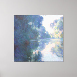 Matinee sur la Seine, 1897 (oil on canvas) Canvas Print