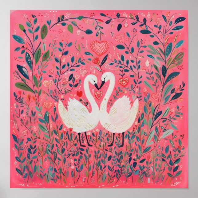 Mating Call 🦢 💕 Poster (Front)