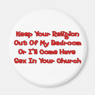 Mating In Your Church Magnet