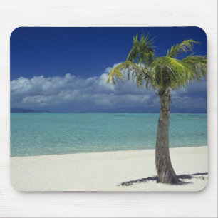 Matira Beach on the island of Bora Bora, 2 Mouse Mat