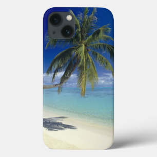 Matira Beach on the island of Bora Bora, Society iPhone 13 Case
