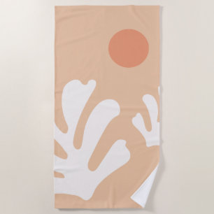Matisse Abstract Cut-outs Beach Towel