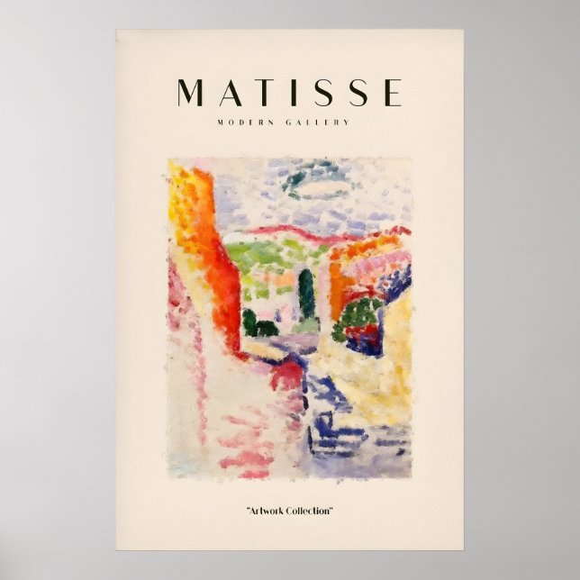 Matisse Art Prints - Abstract Fauvist Poster (Front)