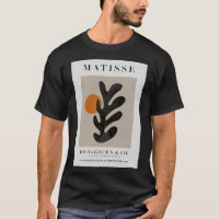 Matisse Cutout Print Orange Neutral Matisse Art