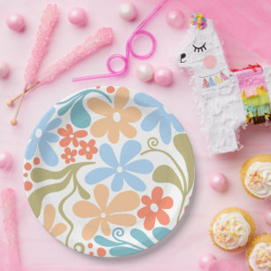 Matisse Daisies Pattern Paper Plate
