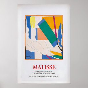 Matisse Exhibition Poster Vintage Art Print 1
