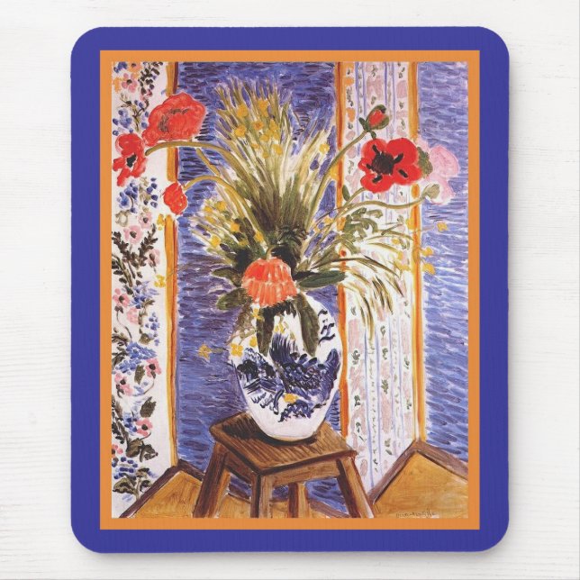 Matisse Flowers in a Bowl Mouse Mat (Front)