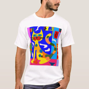 Matisse Inspired Cat T-Shirt