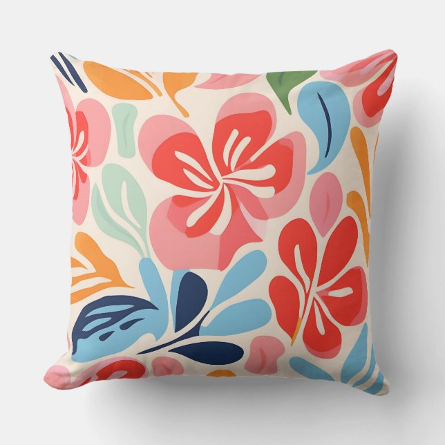 Matisse inspired floral cushion (Front)