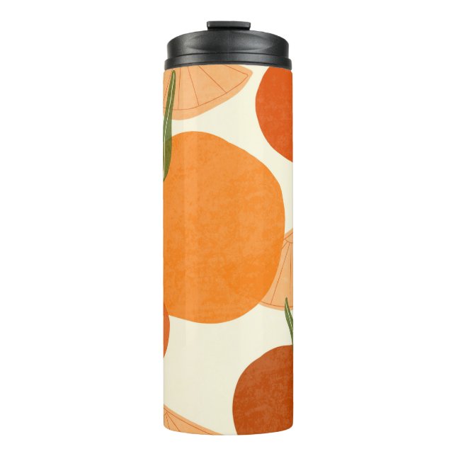 Matisse Inspired: Modern Abstract Shapes Thermal Tumbler (Front)