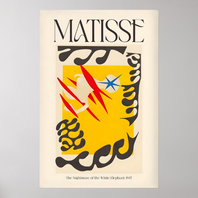 Matisse Nightmare of the White Elephant947 Poster (Front)