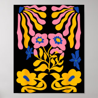 Matisse Painting Flower Aesthetic Art Earthy Poster