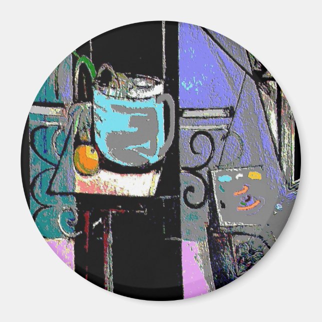 Matisse Style Coffee Mug Magnet (Front)