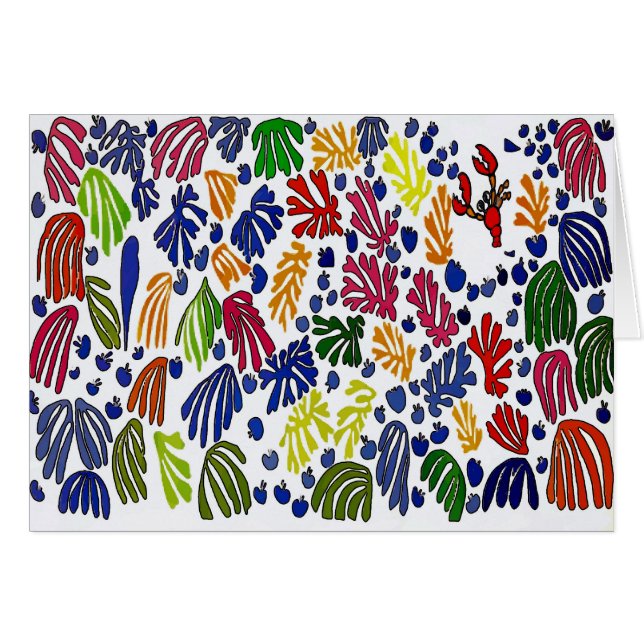 Matisse Style Crawfish (Front Horizontal)