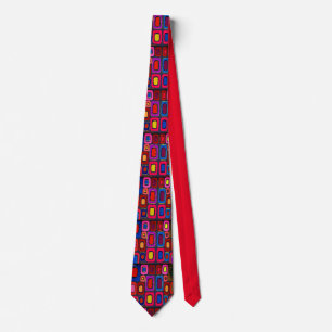 Matisse Style, Rectangles Design Tie