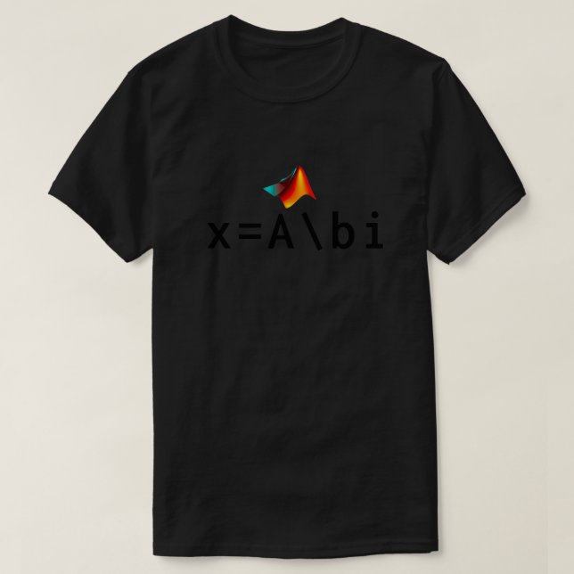 matlab matlab programming matlab logo T-Shirt (Design Front)