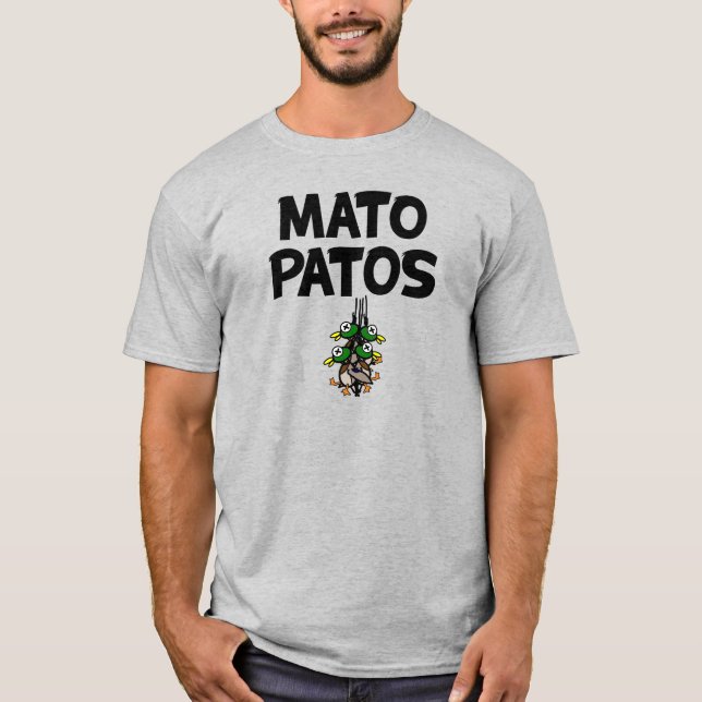 Mato Patos Logo T Shirt Duck Hunting (Front)