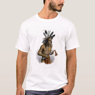 Mato-Tope, Adorned with the Insignia of his Warlik T-Shirt