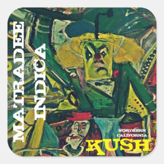 MATRADEE INDICA SQUARE STICKER