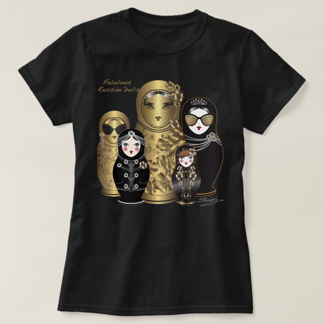 Matreshka  Matroshka  ????????  Matryoshka Classic T-Shirt (Design Front)