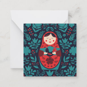 Matreshka Note Card