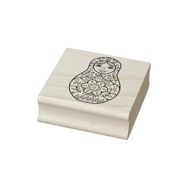 Matreshka Rubber Stamp (Stamp)