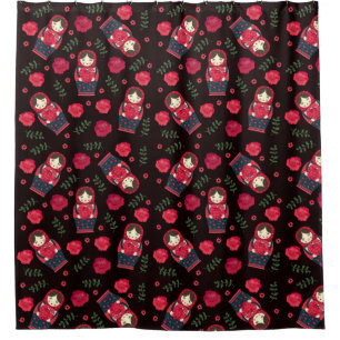 Matreshka Shower Curtain