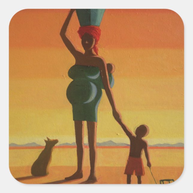 Matriarch 2004 square sticker (Front)