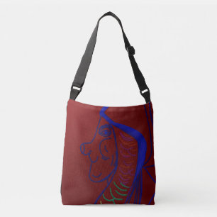 Matriarchal Queen of the Gnomes  Crossbody Bag