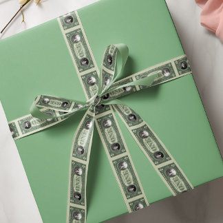 Matrimony Money $1 Bill Satin Ribbon