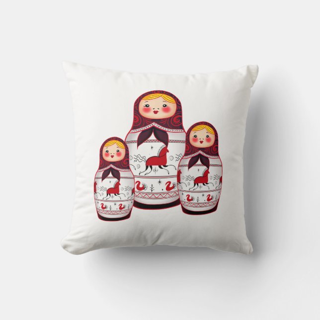 Matrioshka Cushion (Front)