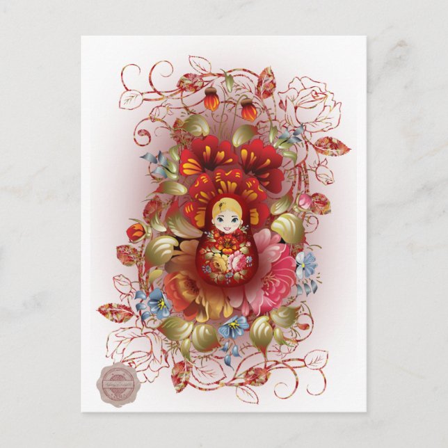 MATRIOSKA 1 POSTCARD (Front)