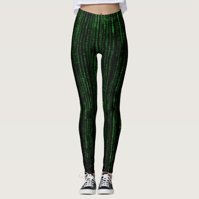 Matrix code leggings (Front)
