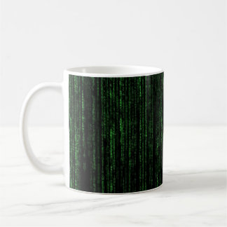 Matrix code | The matrix | Black and green Coffee Mug