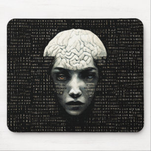 Matrix Man Binary Code Mouse Mat