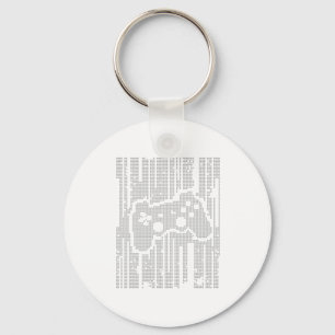 Matrix Pad - Controller Gamer Video Games Gaming Key Ring