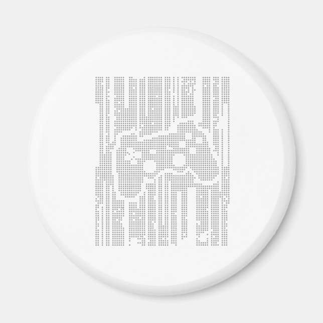 Matrix Pad - Controller Gamer Video Games Gaming Magnet (Front)